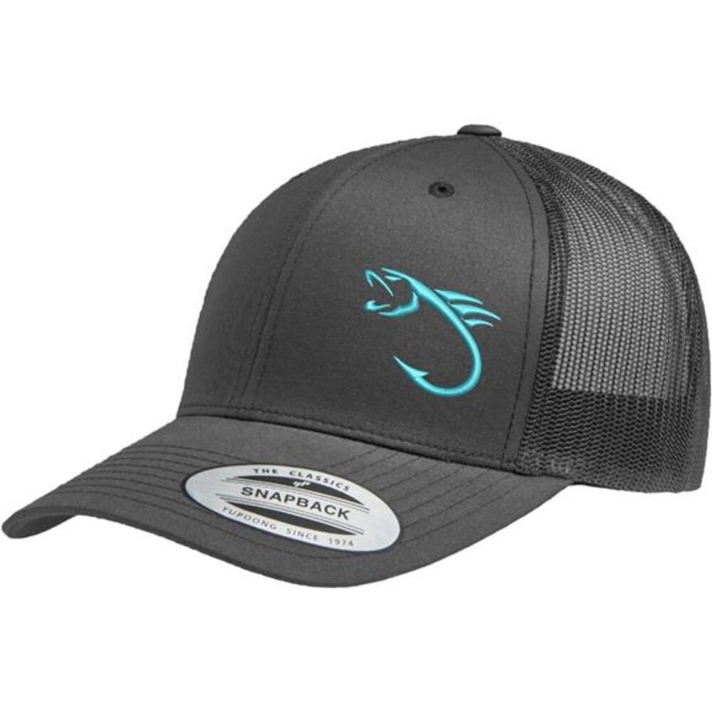 Embroidered Fishing Hat for Men & Women | Fish Trucker Hat Men Snapback Hats
